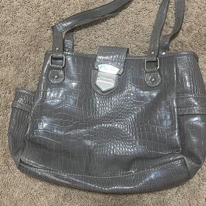 Liz Claiborne Grey Tote
